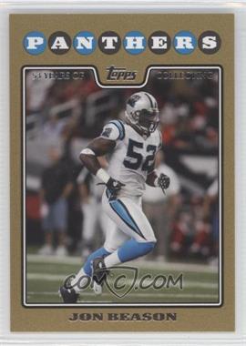 2008 Topps - [Base] - Gold Border #225 - Jon Beason /2008