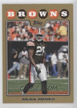 2008 Topps - [Base] - Gold Border #272 - Sean Jones /2008