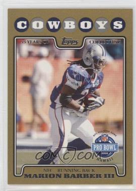 2008 Topps - [Base] - Gold Border #299 - Marion Barber III /2008