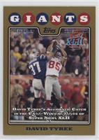 David Tyree #/2,008