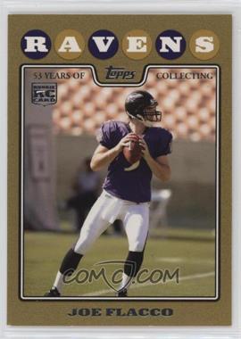 2008 Topps - [Base] - Gold Border #335 - Joe Flacco /2008