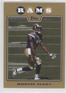 2008 Topps - [Base] - Gold Border #369 - Donnie Avery /2008