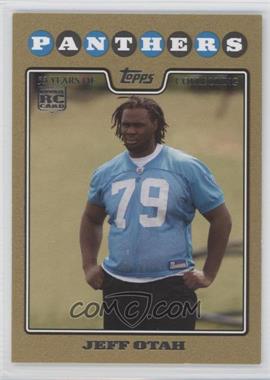 2008 Topps - [Base] - Gold Border #389 - Jeff Otah /2008