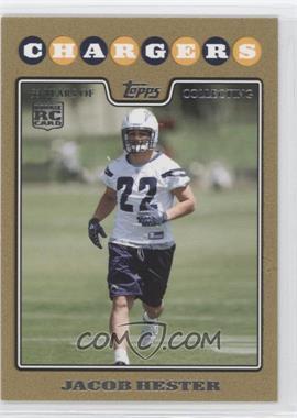 2008 Topps - [Base] - Gold Border #392 - Jacob Hester /2008