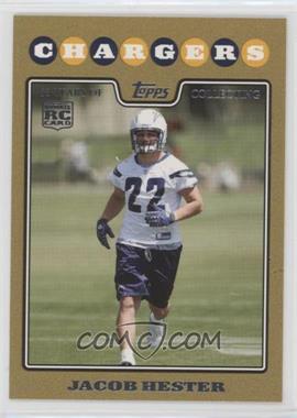 2008 Topps - [Base] - Gold Border #392 - Jacob Hester /2008