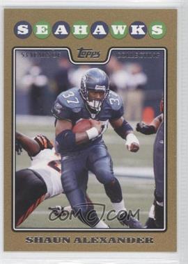 2008 Topps - [Base] - Gold Border #59 - Shaun Alexander /2008