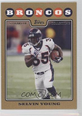 2008 Topps - [Base] - Gold Border #80 - Selvin Young /2008