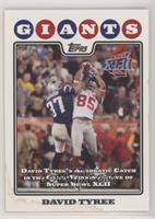 David Tyree [Poor to Fair]