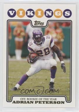 2008 Topps - [Base] #329 - Adrian Peterson