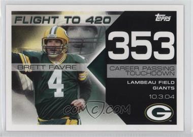 2008 Topps - Brett Favre Collection #BF-353 - Brett Favre