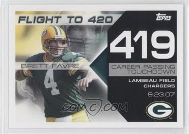 2008 Topps - Brett Favre Collection #BF-419 - Brett Favre