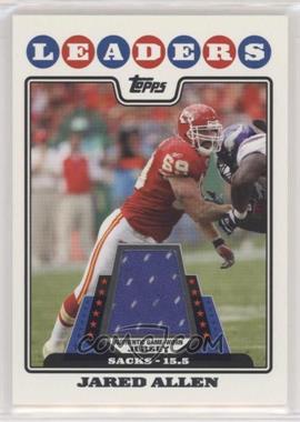 2008 Topps - League Leader Relics #LLR-JA - Jared Allen