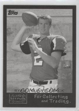 2008 Topps - Mayo's Cut Plug Retro Rookies - Black & White #1 - Matt Ryan