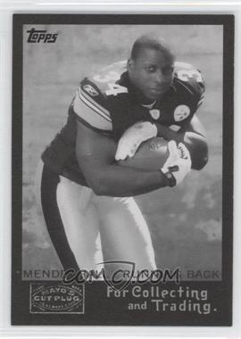 2008 Topps - Mayo's Cut Plug Retro Rookies - Black & White #8 - Rashard Mendenhall