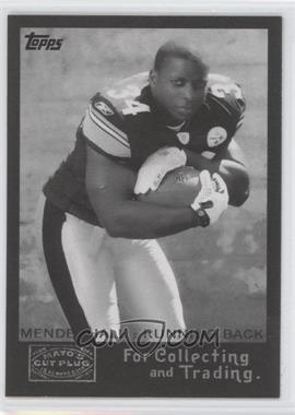 2008 Topps - Mayo's Cut Plug Retro Rookies - Black & White #8 - Rashard Mendenhall