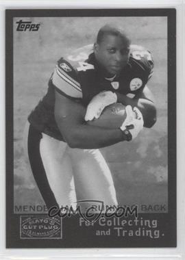 2008 Topps - Mayo's Cut Plug Retro Rookies - Black & White #8 - Rashard Mendenhall