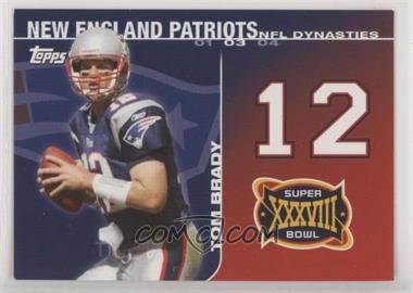 2008 Topps - NFL Dynasties Tribute #DYN-TB - Tom Brady