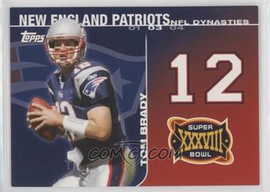 2008 Topps - NFL Dynasties Tribute #DYN-TB - Tom Brady