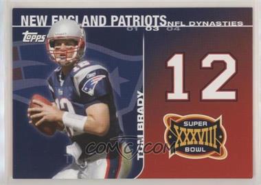 2008 Topps - NFL Dynasties Tribute #DYN-TB - Tom Brady