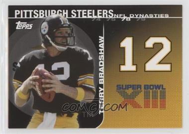 2008 Topps - NFL Dynasties Tribute #DYN-TBR - Terry Bradshaw