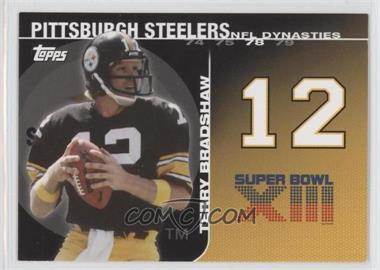 2008 Topps - NFL Dynasties Tribute #DYN-TBR - Terry Bradshaw