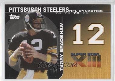 2008 Topps - NFL Dynasties Tribute #DYN-TBR - Terry Bradshaw