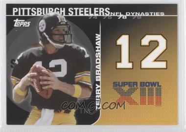 2008 Topps - NFL Dynasties Tribute #DYN-TBR - Terry Bradshaw