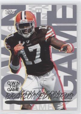 2008 Topps - Own the Game #OTG-BE - Braylon Edwards