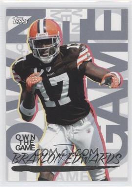 2008 Topps - Own the Game #OTG-BE - Braylon Edwards