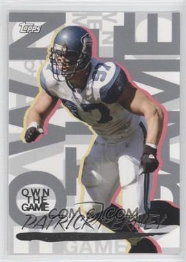 2008 Topps - Own the Game #OTG-PK - Patrick Kerney