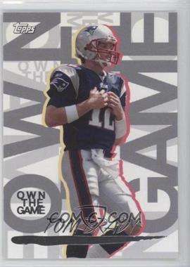 2008 Topps - Own the Game #OTG-TB - Tom Brady