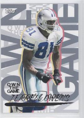 2008 Topps - Own the Game #OTG-TO - Terrell Owens
