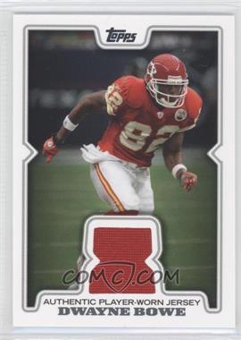 2008 Topps - Retail Relics #R-DBO - Dwayne Bowe