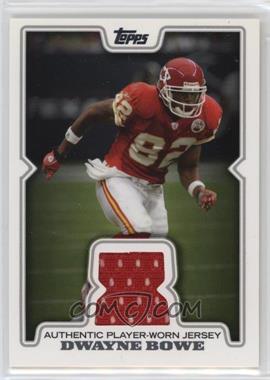 2008 Topps - Retail Relics #R-DBO - Dwayne Bowe