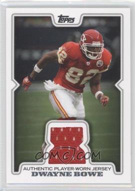 2008 Topps - Retail Relics #R-DBO - Dwayne Bowe