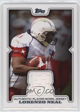 2008 Topps - Retail Relics #R-LN - Lorenzo Neal