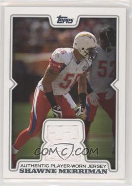 2008 Topps - Retail Relics #R-SM2 - Shawne Merriman