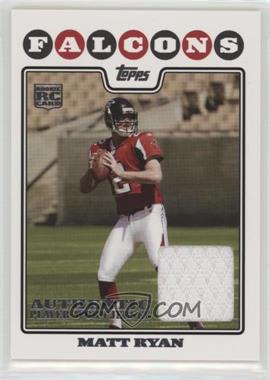 2008 Topps - Retail Rookie Relics #2 - Matt Ryan