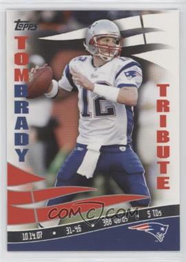 2008 Topps - Target Tom Brady Tribute #TBT-TB6 - Tom Brady