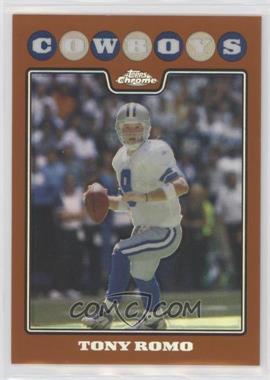 2008 Topps Chrome - [Base] - Copper Refractor #TC14 - Tony Romo /425 [EX to NM]