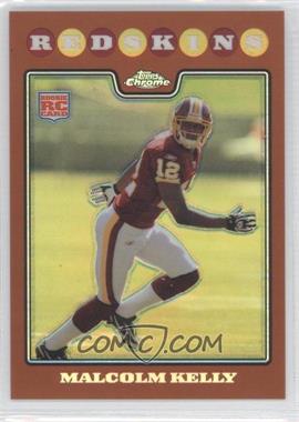 2008 Topps Chrome - [Base] - Copper Refractor #TC199 - Malcolm Kelly /425