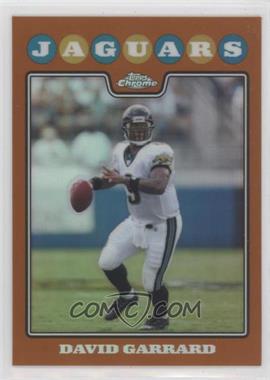 2008 Topps Chrome - [Base] - Copper Refractor #TC6 - David Garrard /425