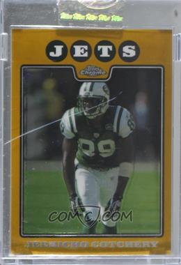 2008 Topps Chrome - [Base] - Gold Refractor #TC64 - Jerricho Cotchery /199 [Uncirculated]