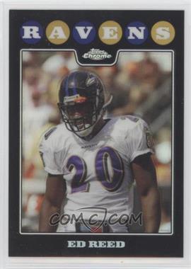 2008 Topps Chrome - [Base] - Refractor #TC120 - Ed Reed