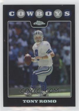 2008 Topps Chrome - [Base] - Refractor #TC14 - Tony Romo [EX to NM]