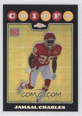 2008 Topps Chrome - [Base] - Refractor #TC185 - Jamaal Charles