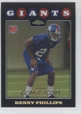 2008 Topps Chrome - [Base] - Refractor #TC268 - Kenny Phillips