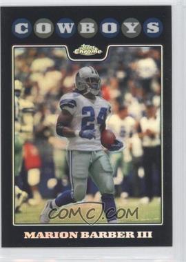 2008 Topps Chrome - [Base] - Refractor #TC42 - Marion Barber III