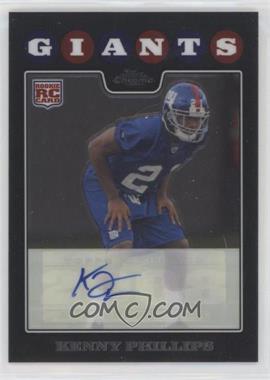 2008 Topps Chrome - [Base] - Rookie Autographs #TC268 - Kenny Phillips [EX to NM]
