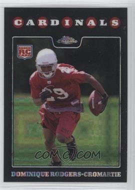 2008 Topps Chrome - [Base] - X-Fractor #TC193 - Dominique Rodgers-Cromartie